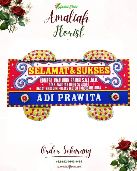Papan Bunga Ucapan Selamat Cintaraja